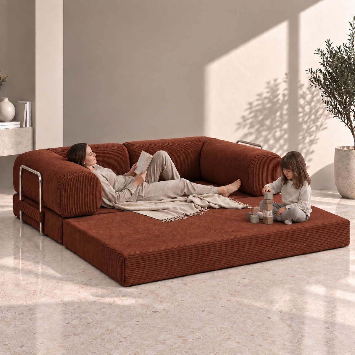 Nivo Bank - Terracotta