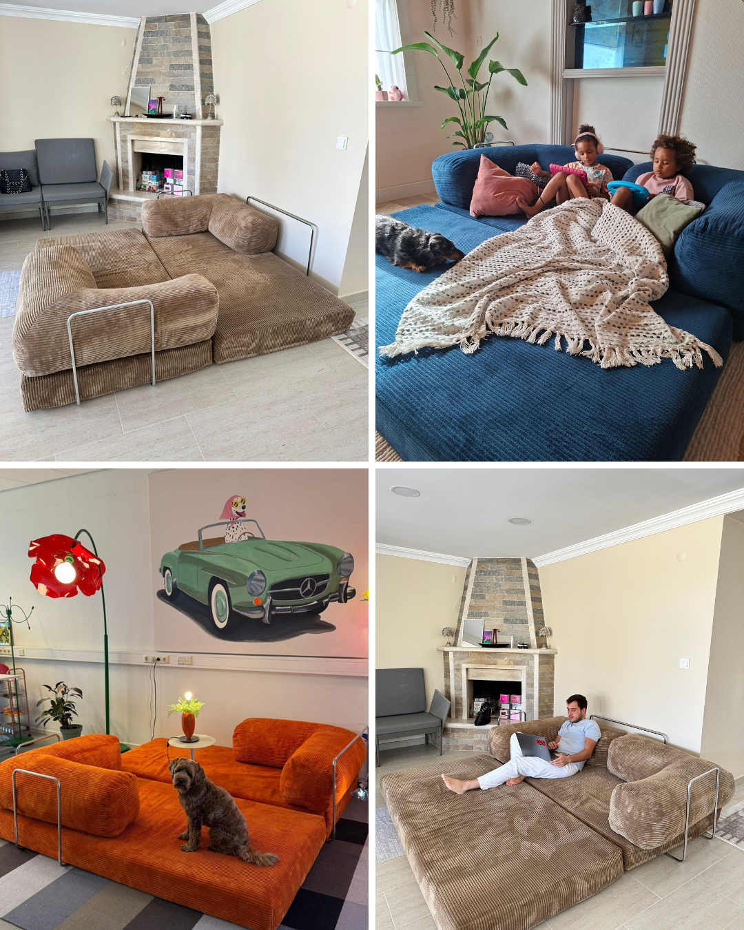 Lego Bank - Marineblauw