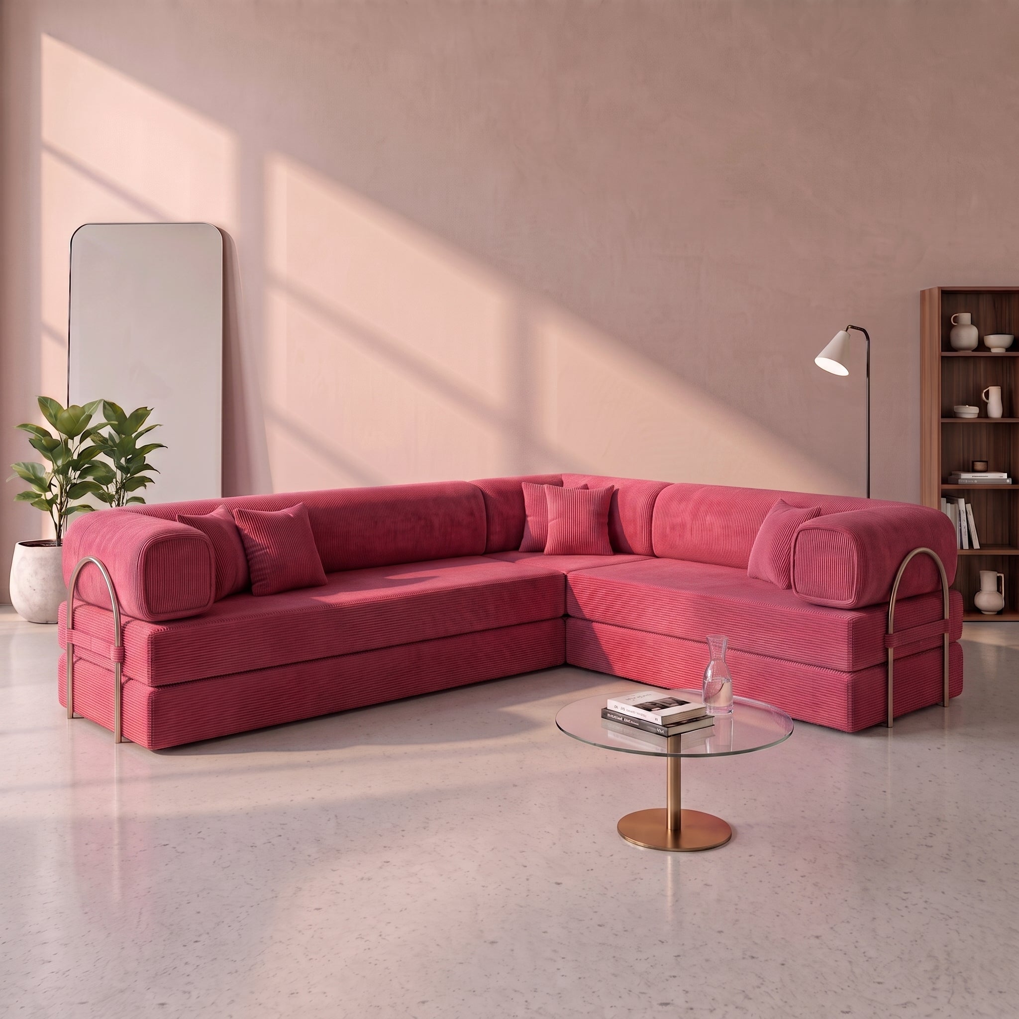 Nivo Hoekbank - Fuchsia