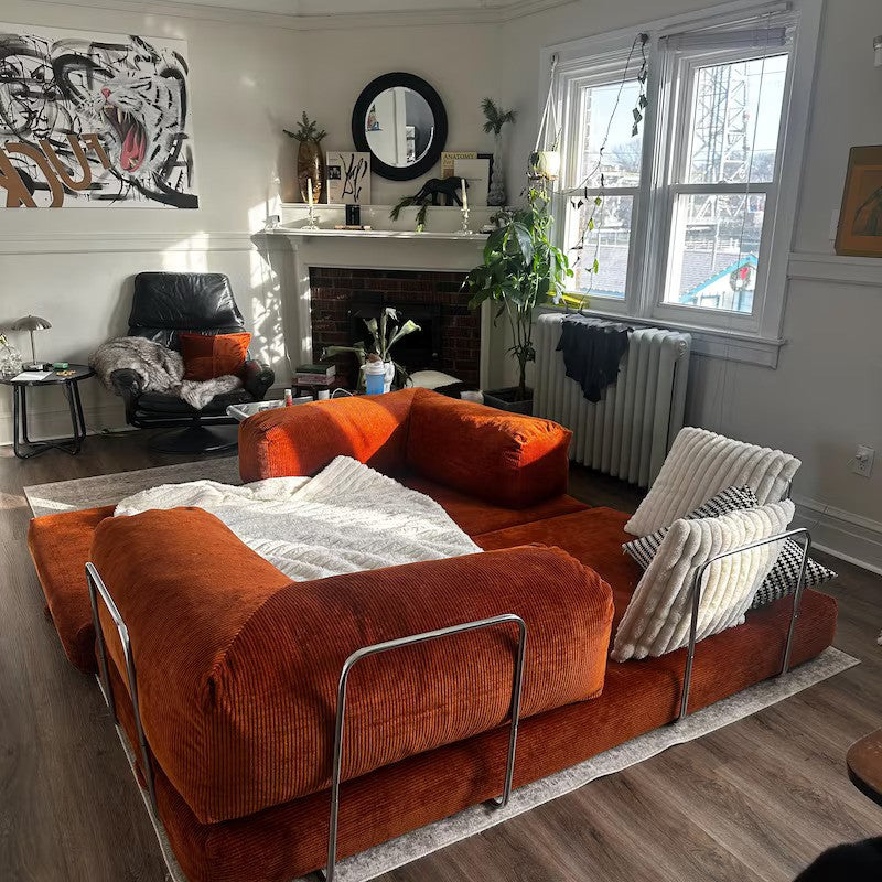 Lego Bank - Terracotta Kleur