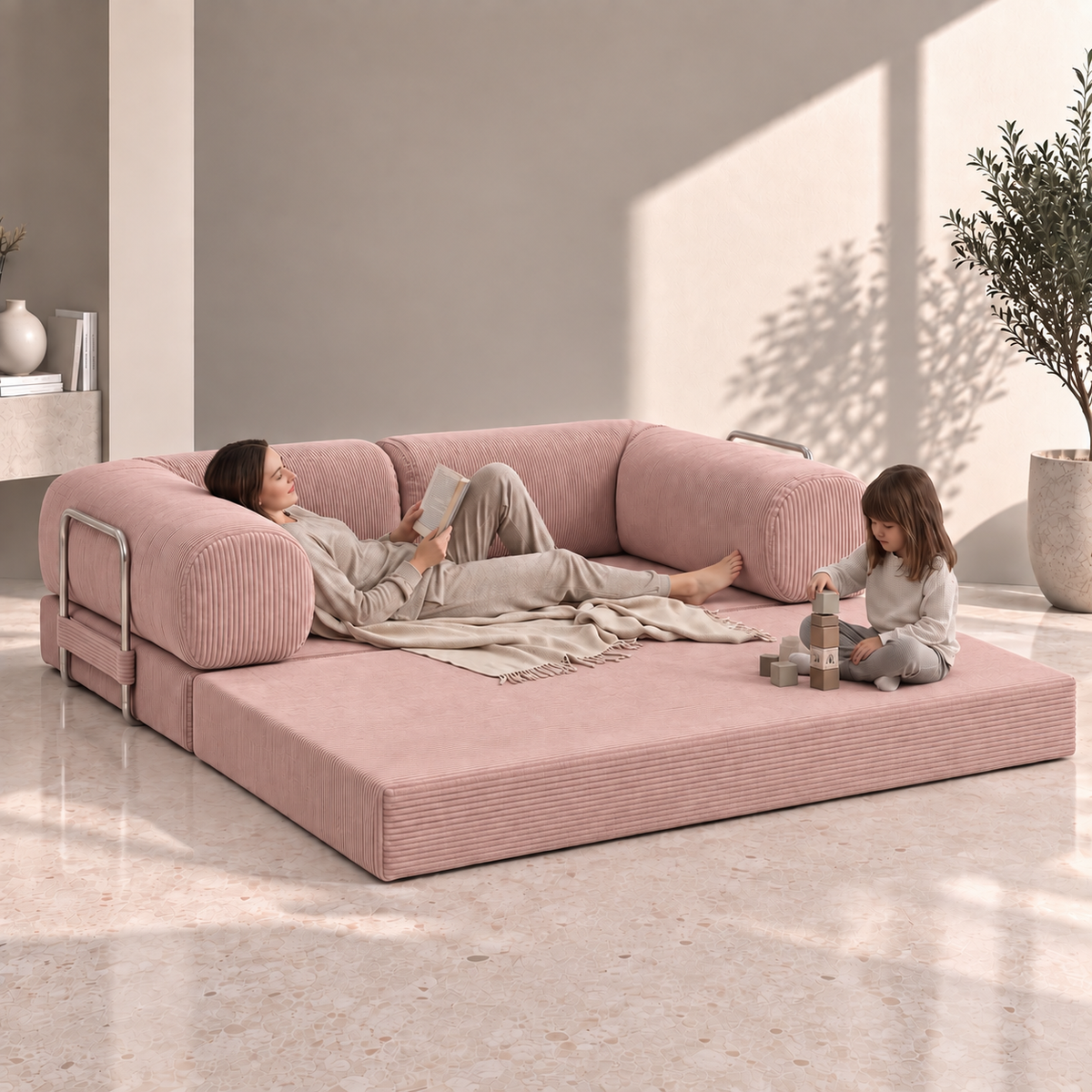 Nivo Bank - Blush Pink