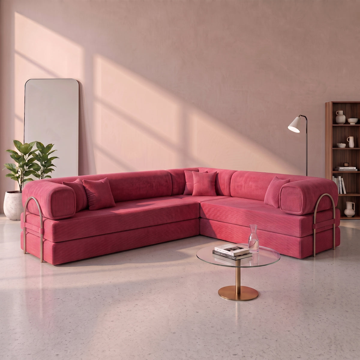 Nivo Hoekbank - Fuchsia