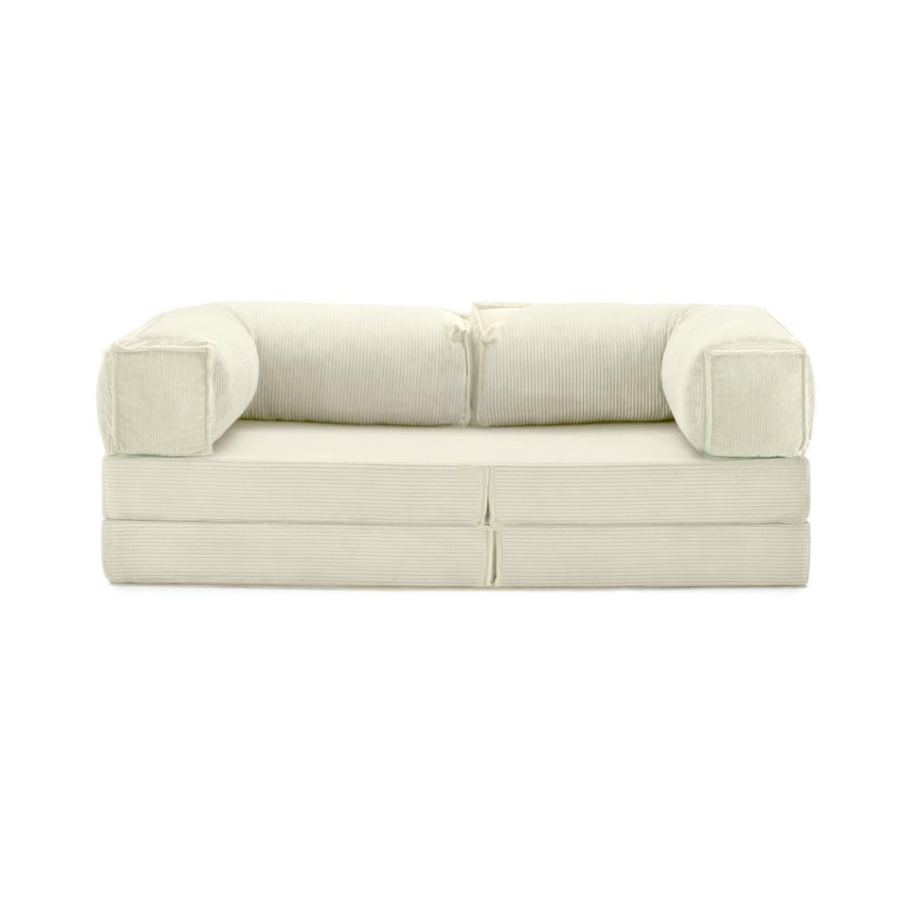 Lego Bank Hoek - Cream Wit
